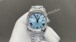 8+ Factory Rolex Daydate 40mm Smooth Bezel 3255 Movement Romans Ice-blue Face Watch